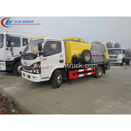 HOT Sale DFAC Euro6 5cbm Restaurant Garbage Truck